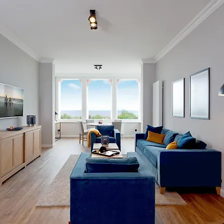 Seeblick Stettiner Haff Apartmán